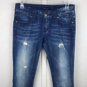 VIGOSS “The Thompson” distressed skinny jeans